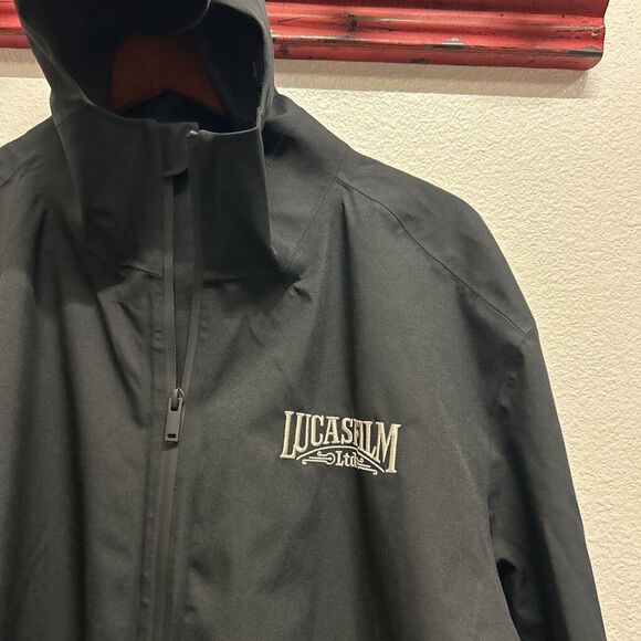 LUCAS FILM Crew Only MERCER+METTLE Waterproof Rain Shell MM7000 Black 2XL - Picture 2 of 16
